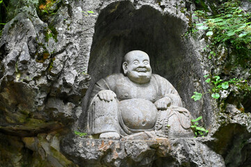 buddha statue in the garden