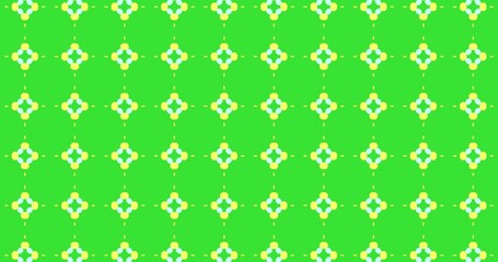 seamless pattern with green leaves