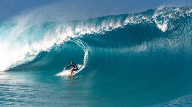 Teahupo'o, Tahiti, French Polynesia