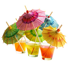 Watercolor delicious cocktail