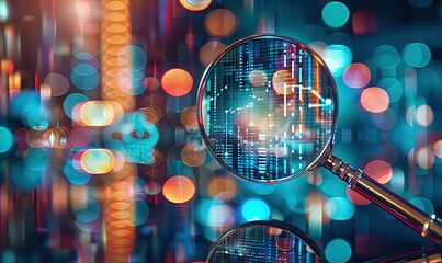 Business audit stock financial finance management on analysis data strategy with graph accounting marketing or report chart economy investment research profit