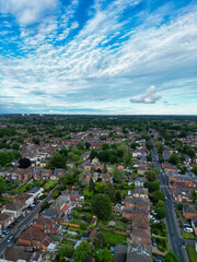 Aerial View of Southampton Port City of South England Coast, United Kingdom. May 16th, 2024