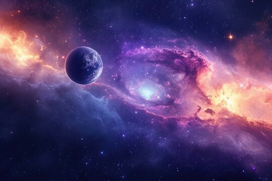 Explore celestial and space exploration themes for captivating wallpapers or background images