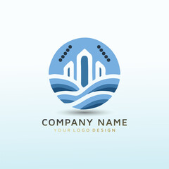 Simple Strong Modern Logo Investment Company