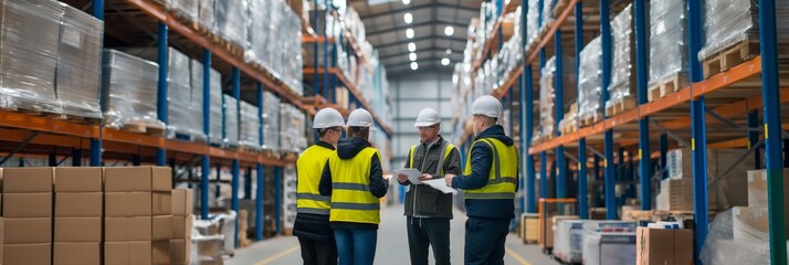 Efficient warehouse management includes inventory control, teamwork, safety, collaboration, and strategic planning. Coordination, communication, and organization are key for productivity