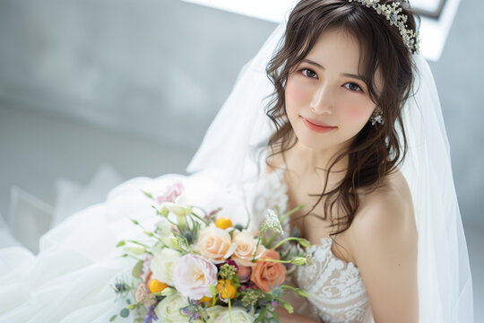 花嫁　結婚式　ブライダル