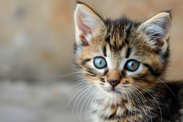 Showcase adorable cute cat portraits for charming wallpapers or background images