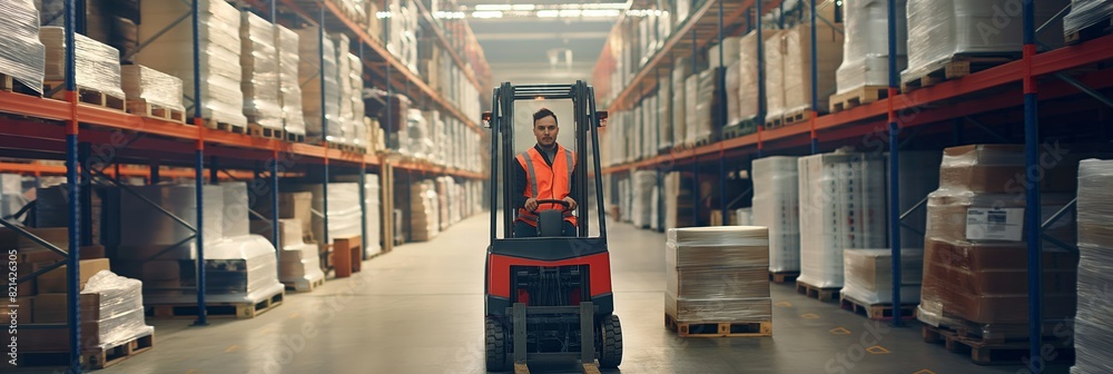 Aufkleber Ensuring the safety and efficiency of forklift operations within warehouses is essential for logistics. Prioritizing workplace safety and productivity is crucial for the smooth running of operations