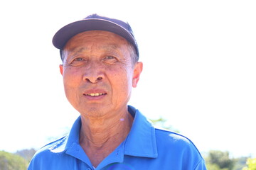 Fototapeta premium 笑顔の男性