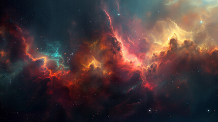 Fototapeta premium Space background