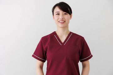 医療従事者の女性