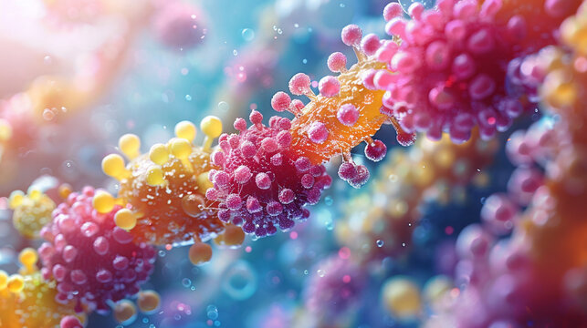 Visualize the absorption process of water soluble vitamins  in the small intestine through an X-ray 