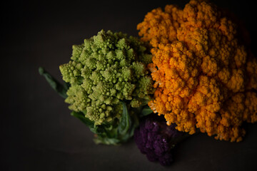 Colorful Cauliflower Bunch