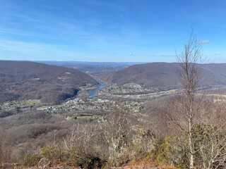 Sentinel Point & Wolf Creek Valley Overlook - Giles County, VA