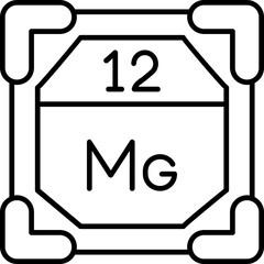 12 - Magnesium Icon