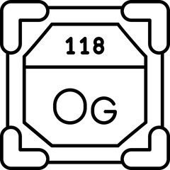 118 - Oganesson Icon
