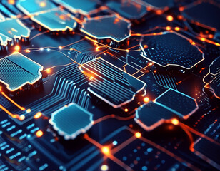 The tech world map is a global network of computing devices and artificial intelligence that connects various sectors and industries.  generative AI