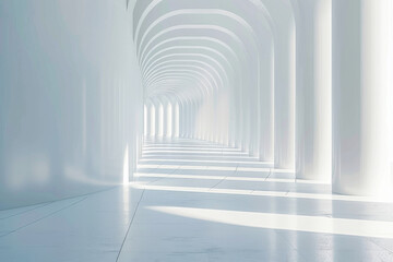 Fototapeta premium Empty hall of modern architectures&nbsp; 