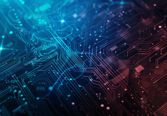 Photo of computer circuit board background