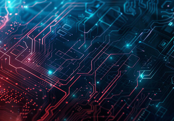 Photo of computer circuit board background