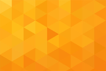 Gradient mosaic orange background. Geometric abstract pixel background.
