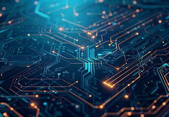 Photo of computer circuit board background