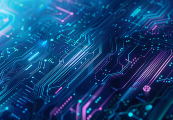 Photo of computer circuit board background