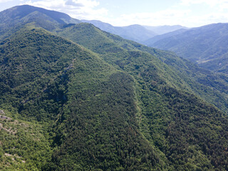 Rhodope Mountains near town of Asenovgrad, Bulgaria