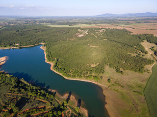 The Forty Springs Reservoir near town of Asenovgrad, Bulgaria