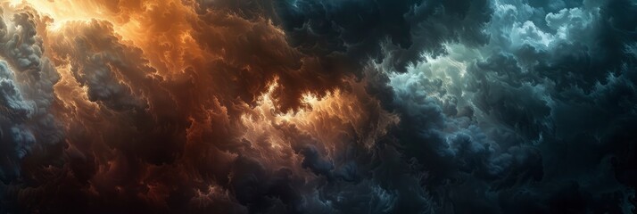 Abstract Texture Background With Stormy, Swirling Clouds, Abstract Texture Background