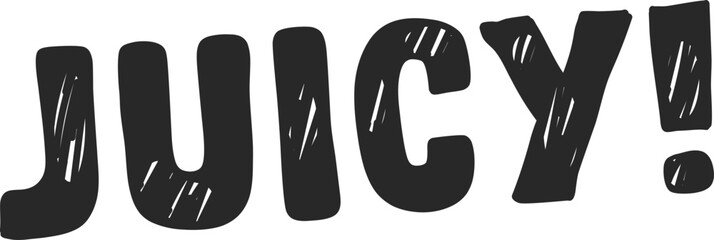 Juicy Sketch Lettering