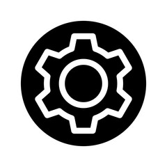 Setting Icon Vector Symbol Design Illustration