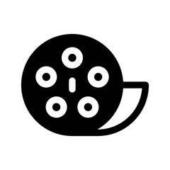Film Icon Vector Symbol Design Illustration