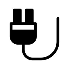 Plug Icon Vector Symbol Design Illustration