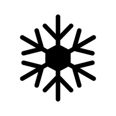 Snow Icon Vector Symbol Design Illustration