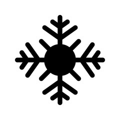 Snow Icon Vector Symbol Design Illustration