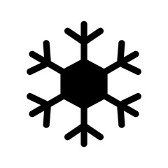 Snow Icon Vector Symbol Design Illustration
