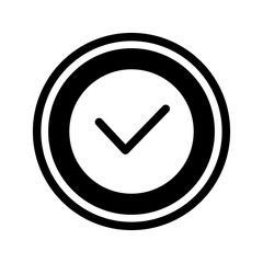 Verified Icon Vector Symbol Design Illustration