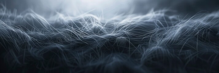 Abstract Texture Background With Soft, Cotton-Like Fibers, Abstract Texture Background