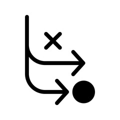 Strategy Icon Vector Symbol Design Illustration