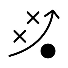 Strategy Icon Vector Symbol Design Illustration