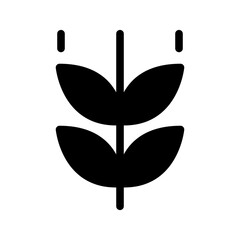 Wheat Icon Vector Symbol Design Illustration