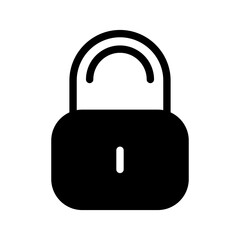 Lock Icon Vector Symbol Design Illustration