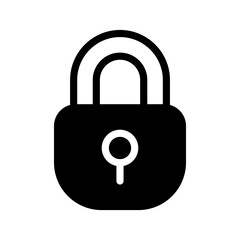 Lock Icon Vector Symbol Design Illustration