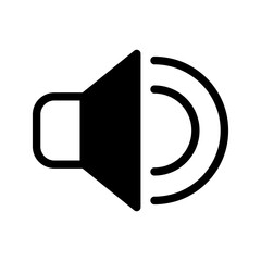 Sound Icon Vector Symbol Design Illustration