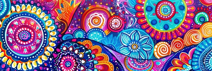 Abstract Texture Background With Intricate, Mandala Designs Representing The Unity And Harmony In Friendships, Abstract Texture Background