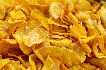 Cornflake cereal for morning breakfast