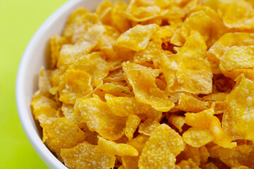 Cornflake cereal for morning breakfast