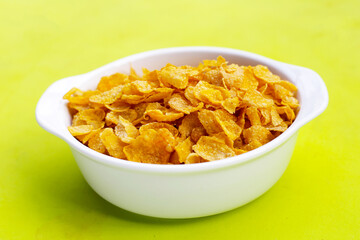 Cornflake cereal for morning breakfast