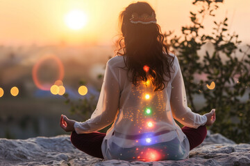 To find inner peace, focus on the star light fire within your human energy body, aligning it through the practice of chakra in meditation and embracing spiritual body art for compl